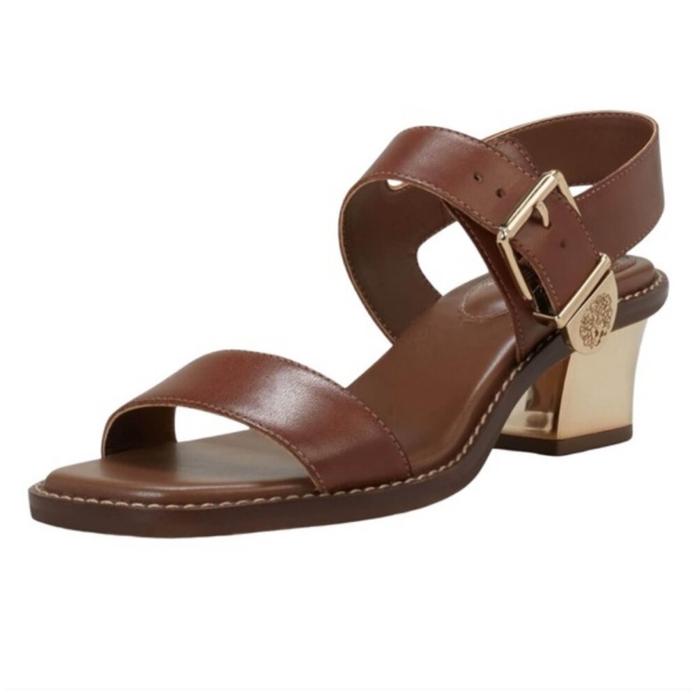 Vince Camuto • Candace Sandals • Women’s 7.5M • Whiskey • NWT • With Box - Picture 1 of 11